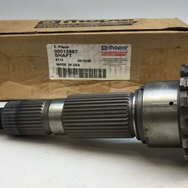 Mopar 13867 Shaft Rear Output 16T 38-32 SPL 1.36"OD NP228 NP229 8130803