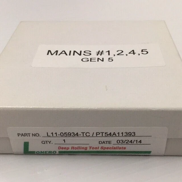 Lonero Engineering L11-05934-TC Roller Backup PT54A11393 588 80DC10-13