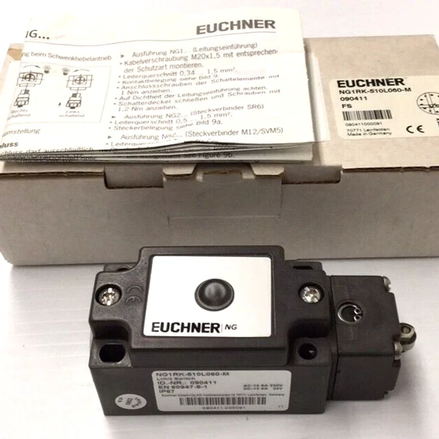 Euchner NG1RK-510L060-M Limit Switch 090411 NG1RK510L060M