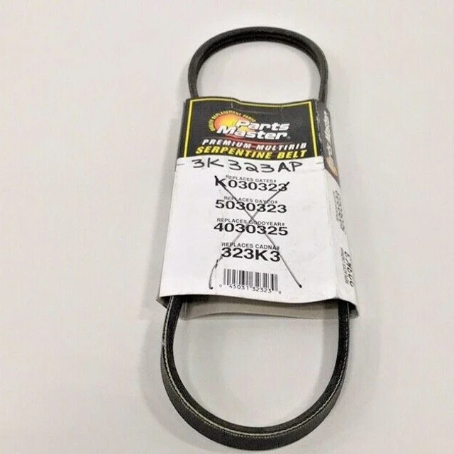 Cadna Parts Master 323K-3 Premium Multirib Serpentine Belt K030323 3K323AP 323K3