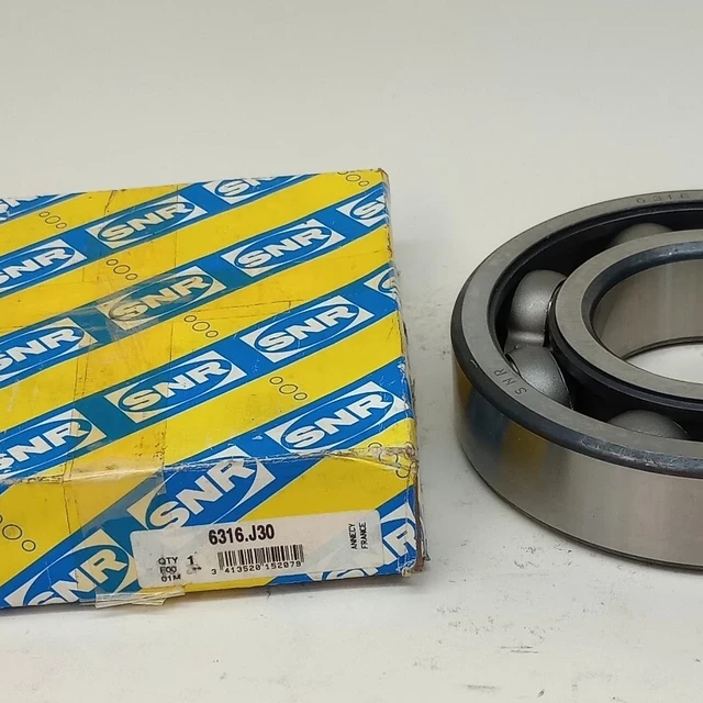 SNR 6316.J30 Ball Bearing Deep Groove 80mm ID X 170mm OD X 39mm W