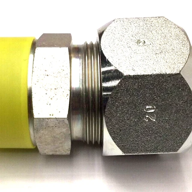 Parker 20 FBTX-S Triple-Lok Male Connector Fitting 1-1/4" MNPT 20 Nut 20FBTXS