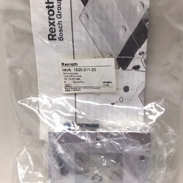 Rexroth 1620-311-20 Scraper Plate For Ball Rail System 162031120