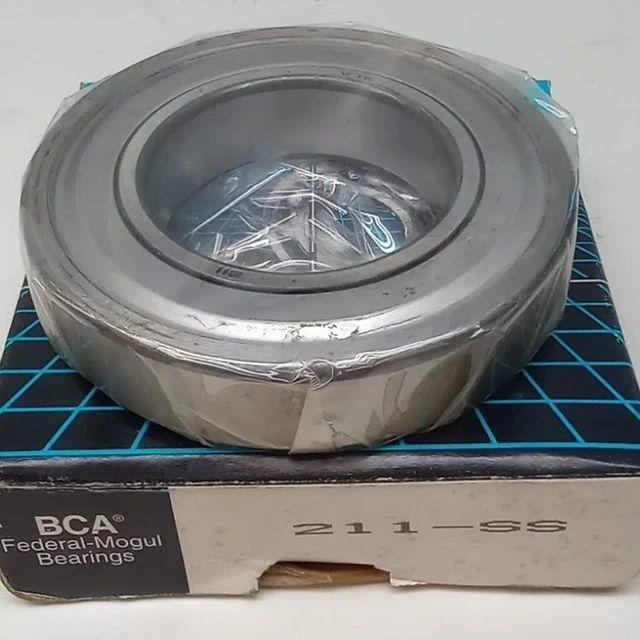 BCA 211-SS Ball Bearing Deep Groove 55X100X21mm 211SS Double Shielded
