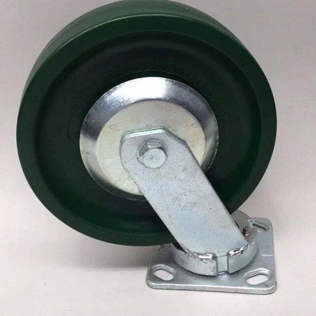 Albion SKP182P-AE-TG 8" Swivel Base Caster 45-80 PD Polyurethane 4" X 4.5" Base