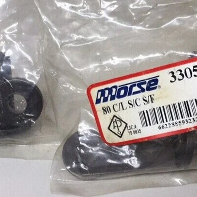 Morse 330578 Connecting Link 80 C/L S/C S/F (Pack Of 2)