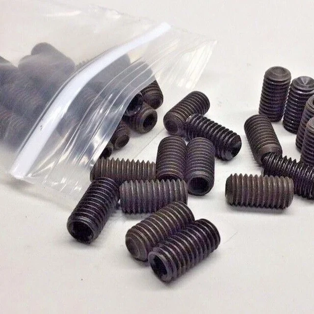 Set Screw CCC08016-33 Socket Head M8-1.25 X 16 mm Cup Point (Pack of 33) Plain