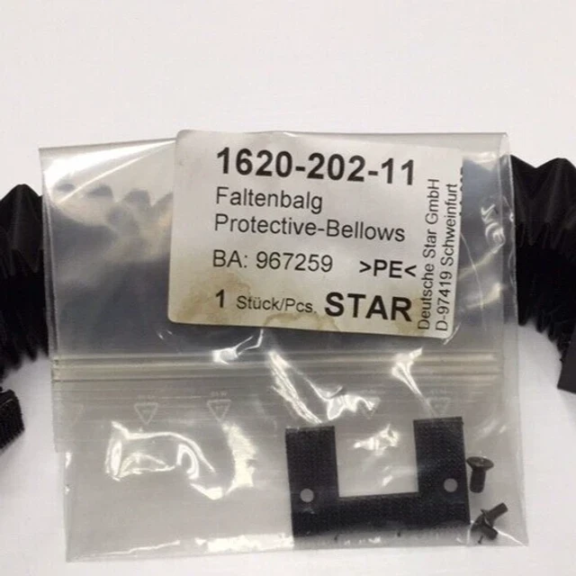 Rexroth R16202020026 Rail Bellows Assembly Star 1620-202-11 967259