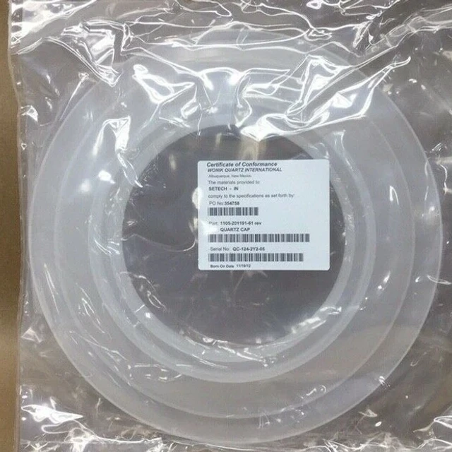 Wonik 1105-201191-61 Quartz Cap 13" OD 7" ID TEL 110520119161