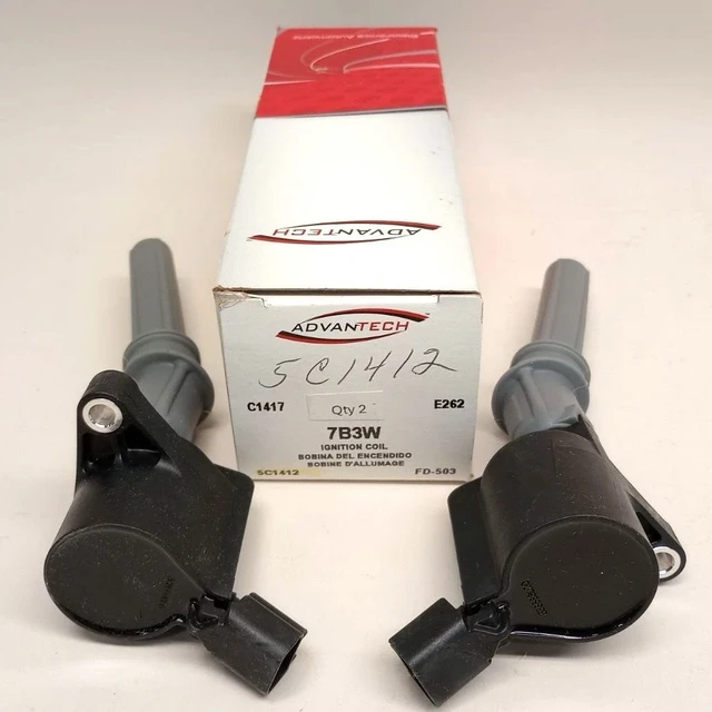 Advantech 7B3W Ignition Coil (Pack Of 2) 5C1412 IC369 GN10164
