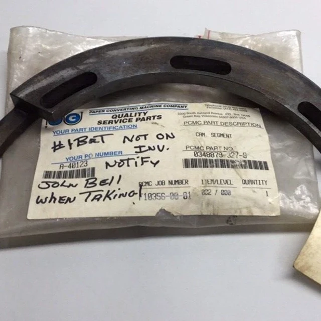 PCMC 0348879-327-0 Cam Segment 348879-327