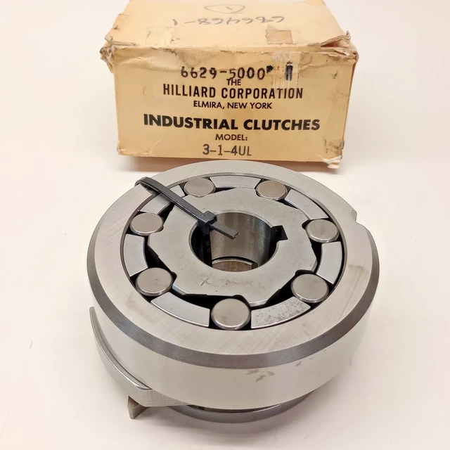 Hilliard 6629-5000 Industrial Clutch 3-1-4UL with bore 1.2 inch (30.9mm)