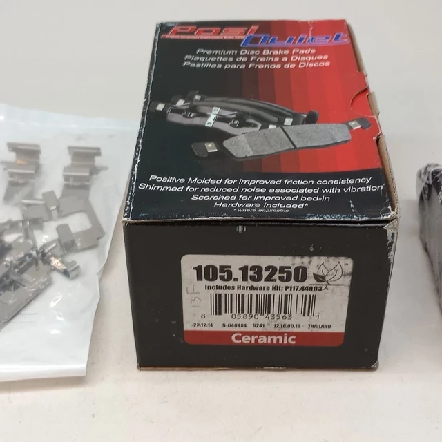 Centric 105.13250 Disc Brake Pad Set Posi-Quiet Ceramic Rear Ref# ZD1325