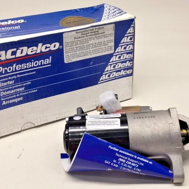 ACDelco 336-1694A Remanufactured Starter Motor GM 88864503