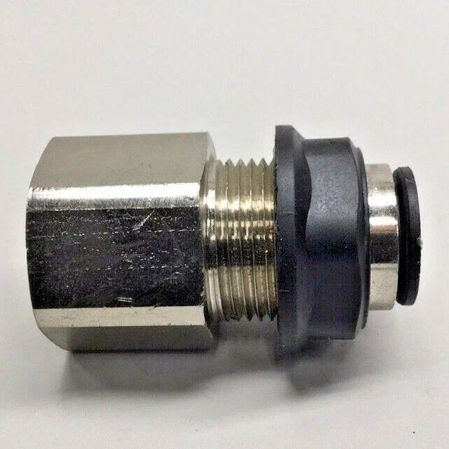 Legris 3136-12-21 Fitting Bulkhead Connector 12mm Push x 1/2"BSPP-F