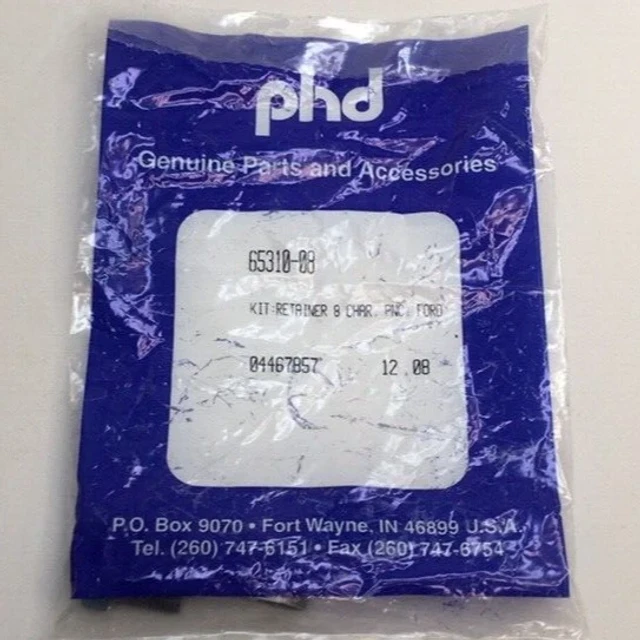 PHD 65310-08 Kit Number Retainer 8 Characters 3/16 PNC Ford 04467857