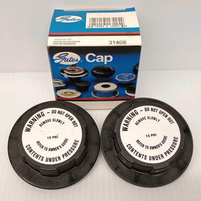 Gates 31408 Radiator Cap 7032469 T39 15 PSI (Pack Of 2)