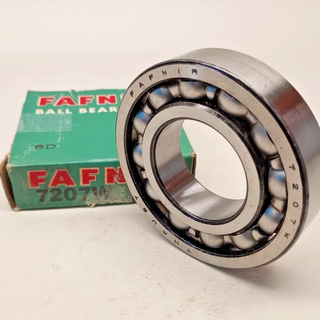 Fafnir 7207W Angular Contact Bearing Open 35 ID x 72 OD x 17mm ref#7207-W 7207WN