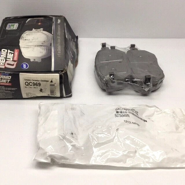 Wagner QC969 ThermoQuiet Disc Brake Pad Set Ceramic