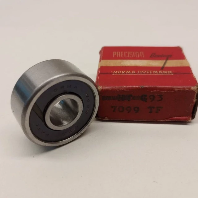 Norma Hoffmann 7099 Ball Bearing Single Shielded 9mm ID x 26mm OD x 11.5mm width