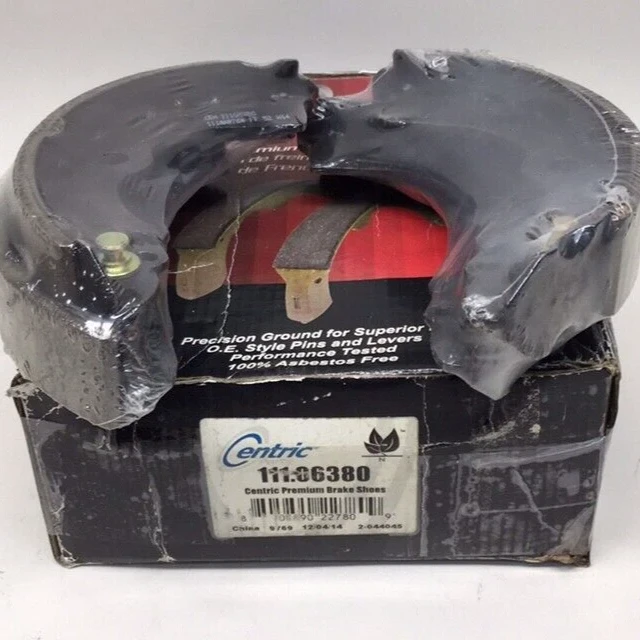 Centric 111.06380 Drum Brake Shoes Set-Premium 11106380 ref# Z638