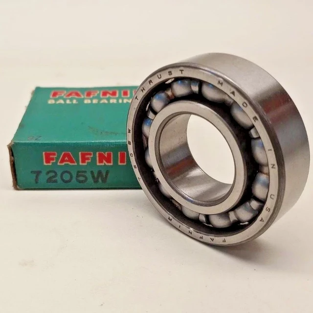 Fafnir 7205W Angular Contact Ball Bearing 25 ID x 52 OD x 15mm 7205-W / 7205WN