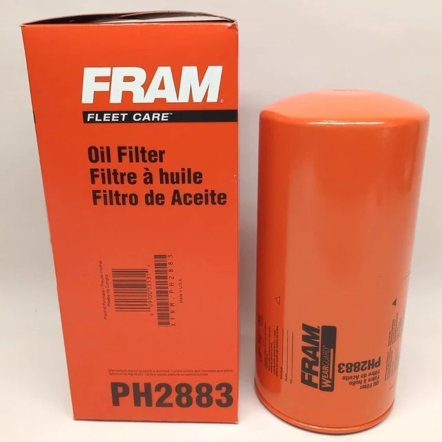 Fram PH2883 Fleet Care Oil Filter 1832 BT8302 85825 P551272 LF3740