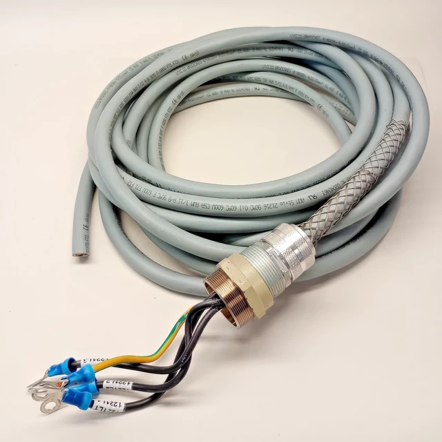 SAB Brockskes 02040461 x 30ft Used Flexible Control Cable Gray 8-AWG 600V 4-wire