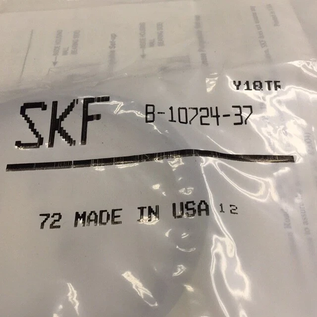 SKF B-10724-37 Bearing Seal Labyrinth Nitrile Material B1072437