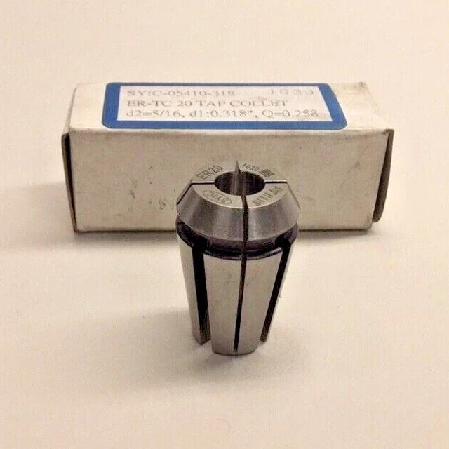 SYIC 05410-318 Tap Collet ER-TC 20 5/16 x 0.318 x 0.258