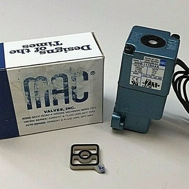 MAC 250B-111BAAA Solenoid Valve