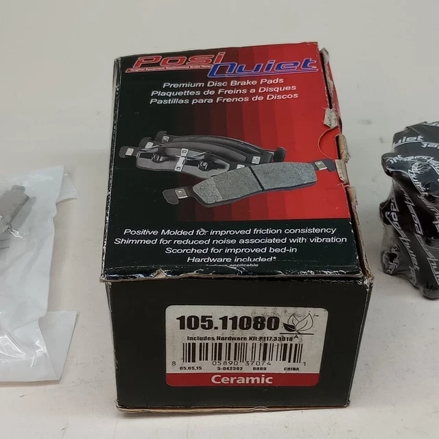 Centric 105.11080 Disc Brake Pad Set Posi-Quiet Ceramic Rear ref# ZD1108 PD1108