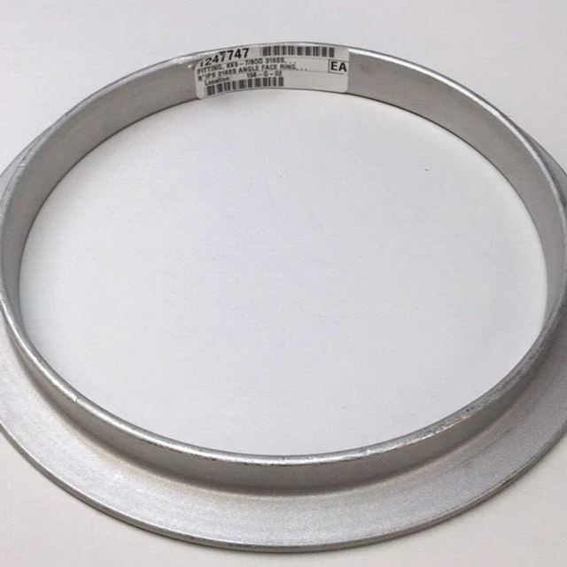 Felker 316SS Angle Face Ring 8" IPS 8 11/16" ID X 10 1/2" OD 8P 316L