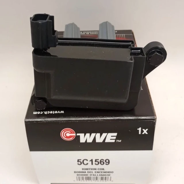WVE 5C1569 Ignition Coil IC584 GN10352 C1526