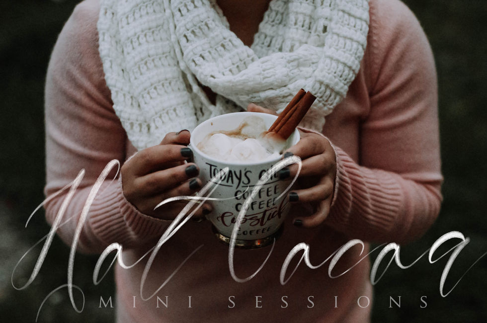 Hot Cocoa Mini Sessions | Jackson, MI | Christmas 2018