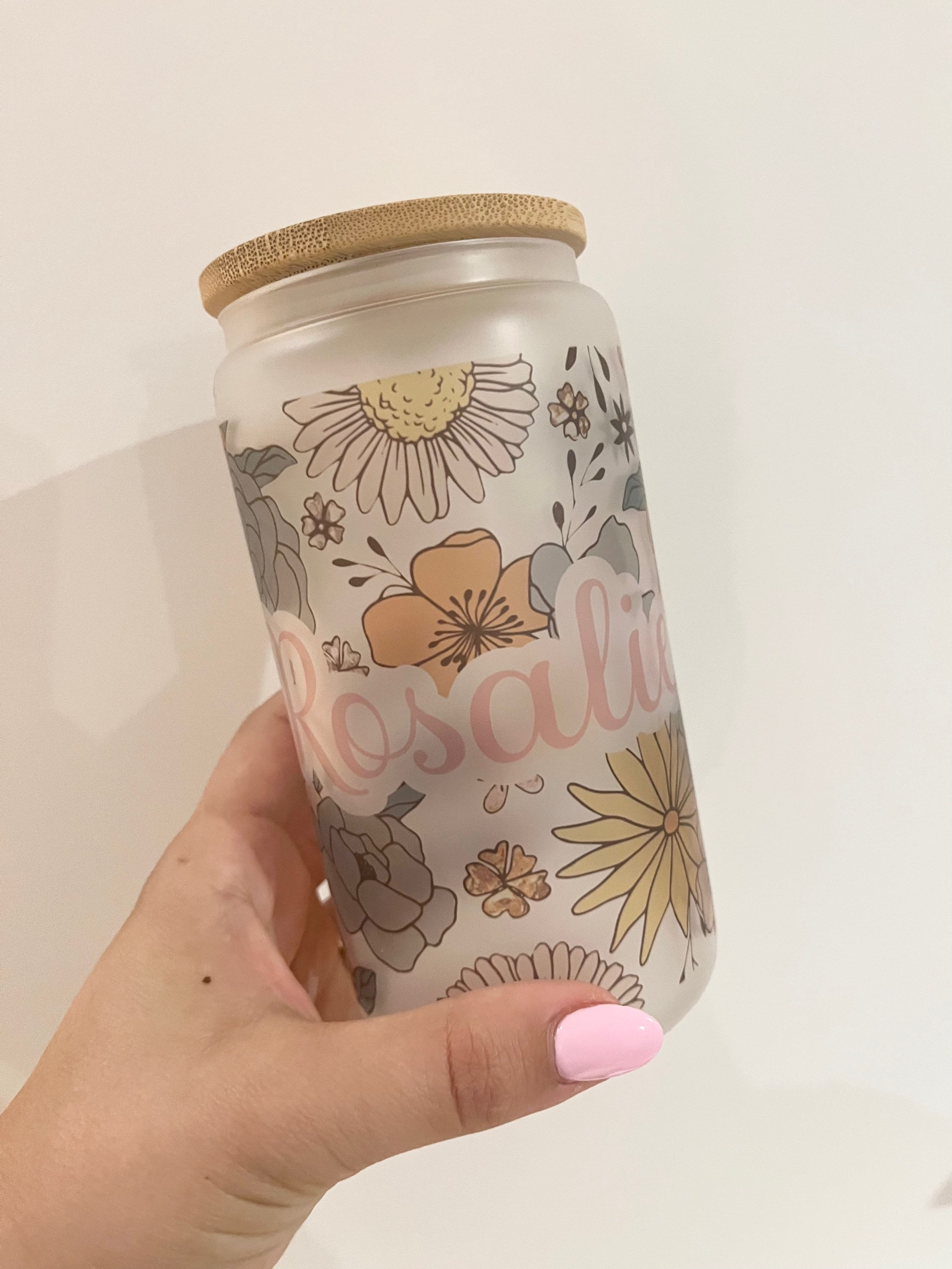 Floral Tumbler