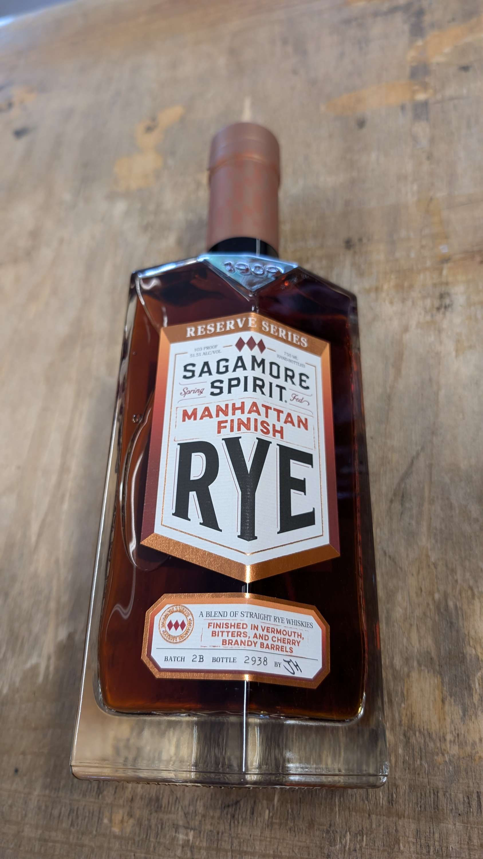 Sagamore Spirit Manhattan Finish Rye