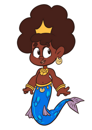 Queen Quiximbi, queen of the waters, folklore, Brazilian folklore, Folclore