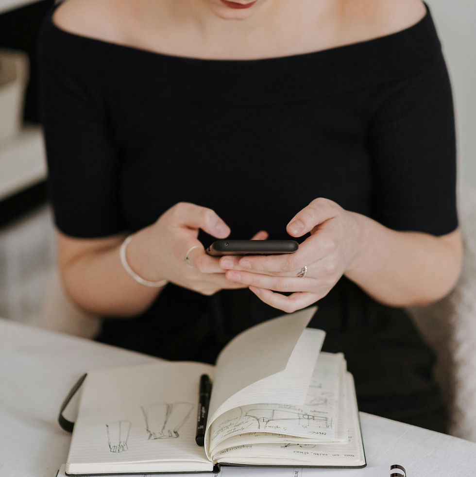 l'inspiration naît partour IRL et aussi en scrollant sur Instagram ou pinterest