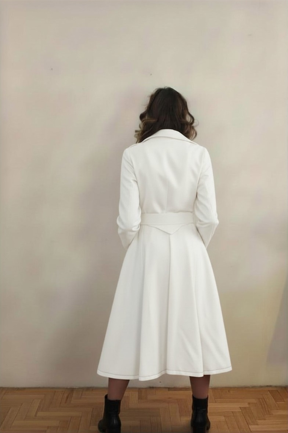 trench durable du créateur de mode zawann made in france artisan couturier en occitanie