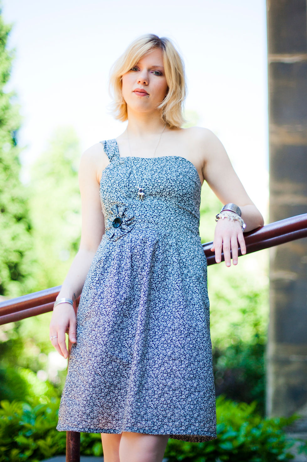 Miniature : Robe one shoulder - modèle Camille