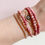 Thumbnail: Rhodonite Crystal Energy Bracelet
