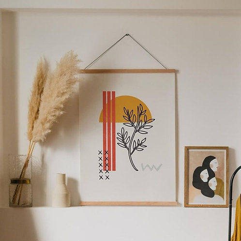 Minimal Abstract Art Print