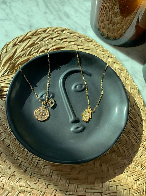 Full Moon Face Trinket Dish