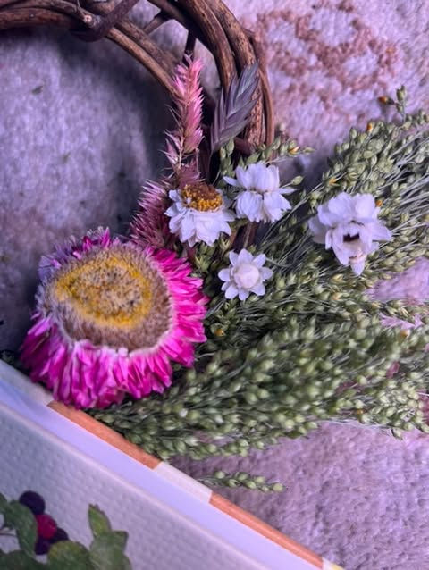 Thumbnail: "Resilience and Abundance" — Wreath and Book Pairing