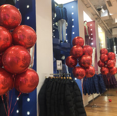 Large Red Foil Bouquets - Uniqlo