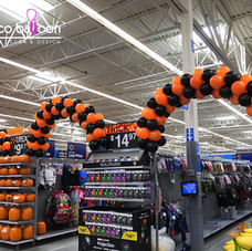 Walmart Aisles Balloon Arches