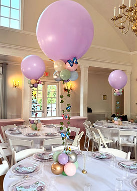 Balloon Centerpiece jumbo with greeney