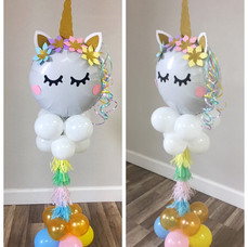 Unicorn Framed Cloud Balloon Centerpiece