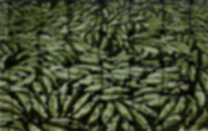 13,方小龙·版画·绝版套色木刻·《无奈的河床》·60cm×90cm.jpg
